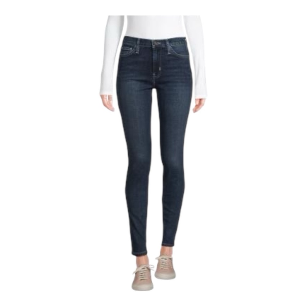 Hudson Blair Super Skinny Jeans Size 29 Raw Hem Dark Wash New Never worn